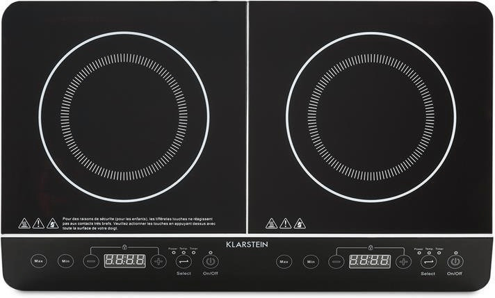 Klarstein VariCook Slim Doppel-Induktionskochplatte