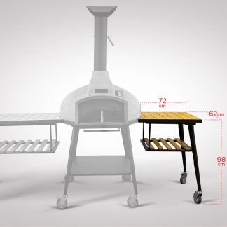 TASHOVEN® PRO 100 SEITENTISCH 72x62 cm